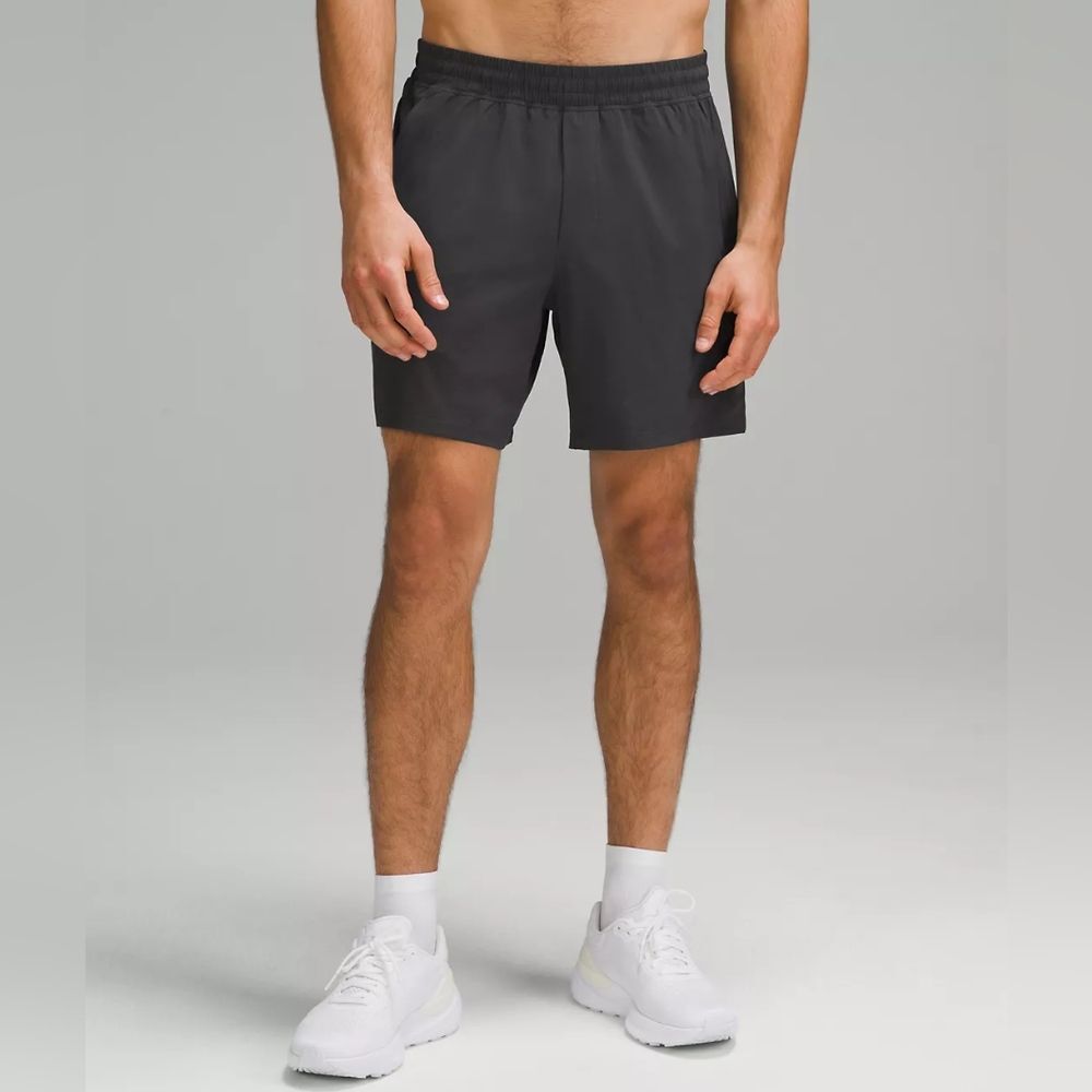 Lululemon Mens Black Pace Breaker Linerless Hybrid Shorts 11" Small M7AA3S